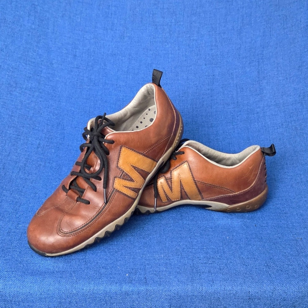 Vintage Y2K Merrell Downforce Leather Low Rider Shoes Archival Gorpcore Mens 9.5 - Picture 6 of 7
